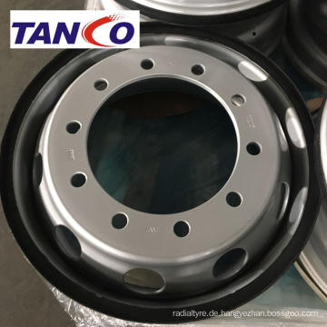 2020 Chinese Wheel Factory Hot Sale Sonderpreis 9.00*22,5 10 Löcher 14 mm Breite Alle Stahlrad -LKW -Reifenradreine